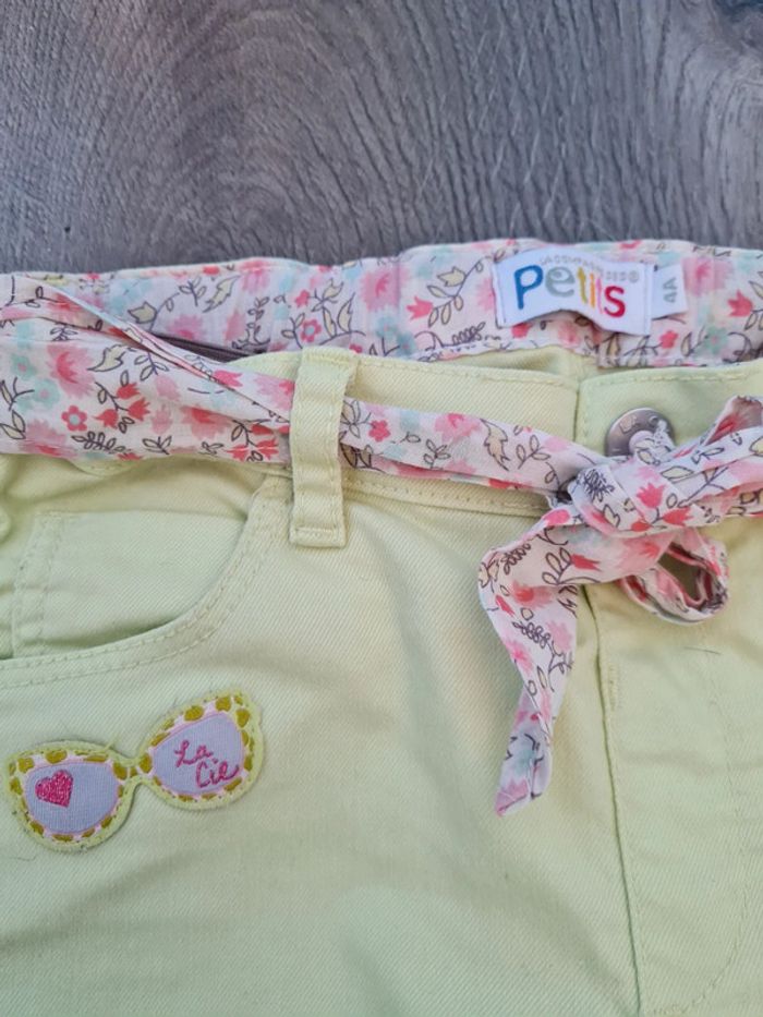 Lot de 2 pantalons fille 4 ans - photo numéro 7