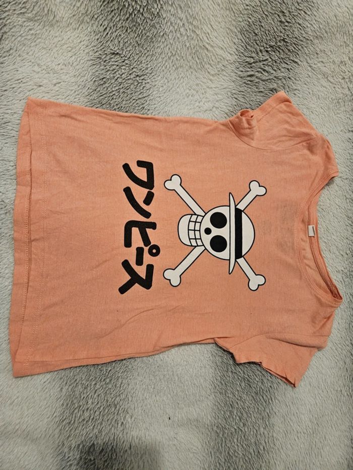 Tee-shirt fille one piece