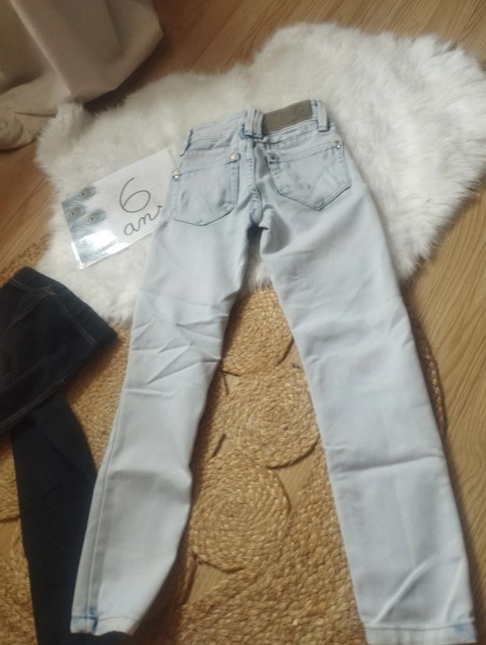Lot pantalons 6/8ans fille - photo numéro 7