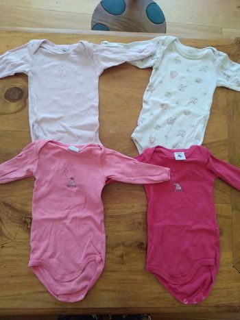 4 bodys 3 mois petit bateau