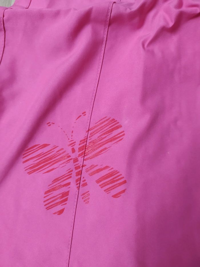 Robe rose 12 mois avec des papillons et fermeture éclair dans le dos - photo numéro 2