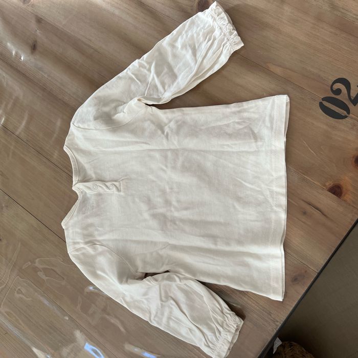 T-shirt creeks Blanc 18 mois - photo numéro 3
