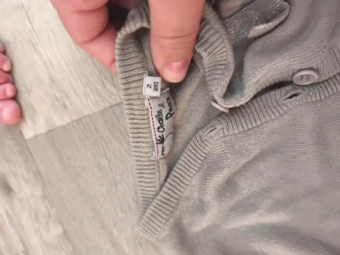 Gilet taille 2 ans 24 mois marque Charlie et prune - photo numéro 4
