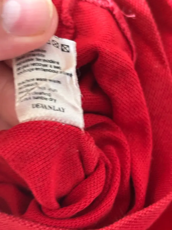 Polo Lacoste rouge - photo numéro 4
