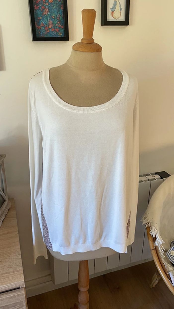 Pull léger dos chemisier Promod taille L