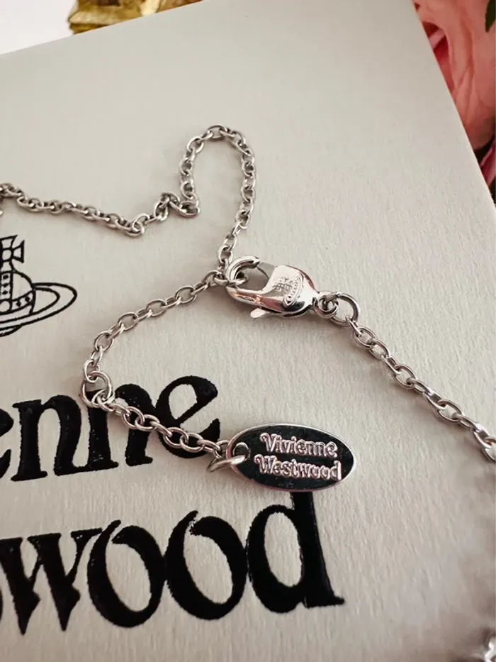 🛷Collier Vivienne Westwood bonhomme de neige – édition collector hivernale - photo numéro 4