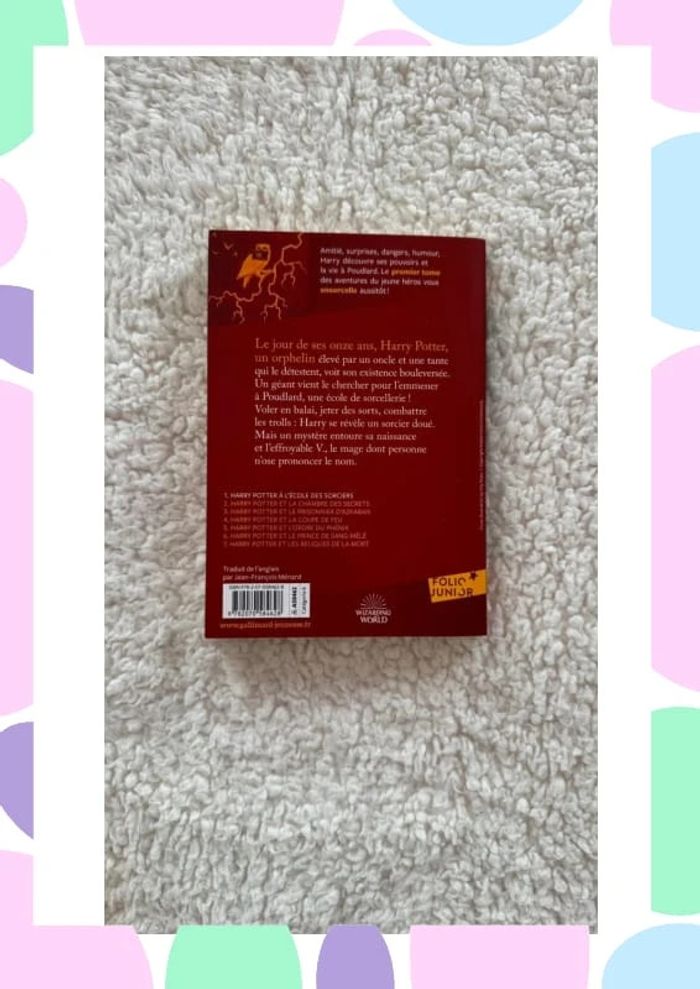 Livre Harry Potter A l’école des sorciers - photo numéro 2