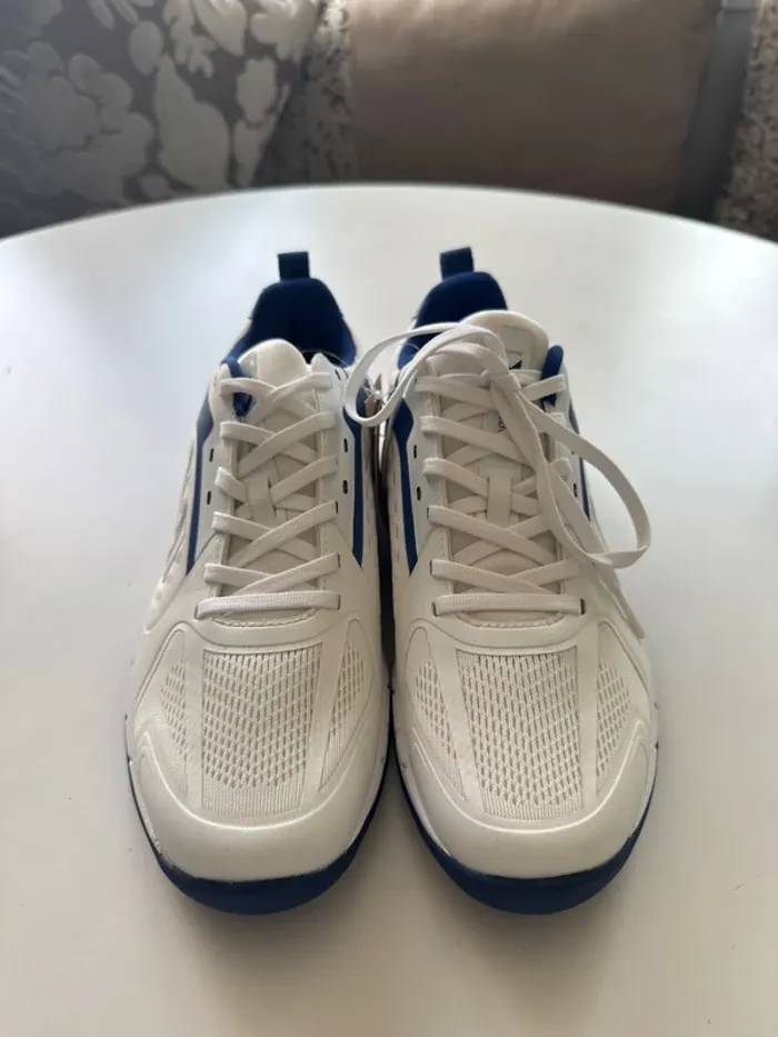 Baskets Hummel Speed Court Homme – Taille 42 – Blanc & Bleu - photo numéro 2