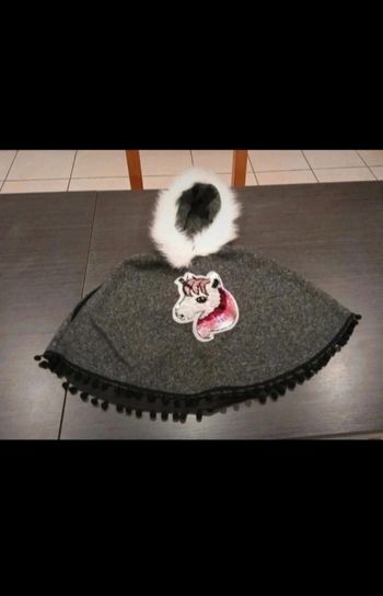 poncho fille