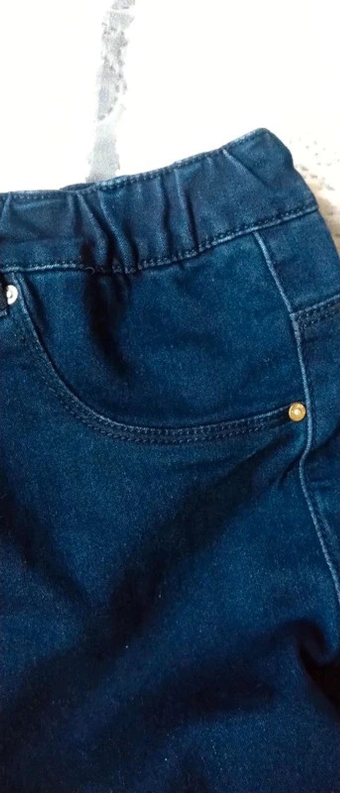 Jegging slim bleu brut femme 44 b. a basic - photo numéro 14