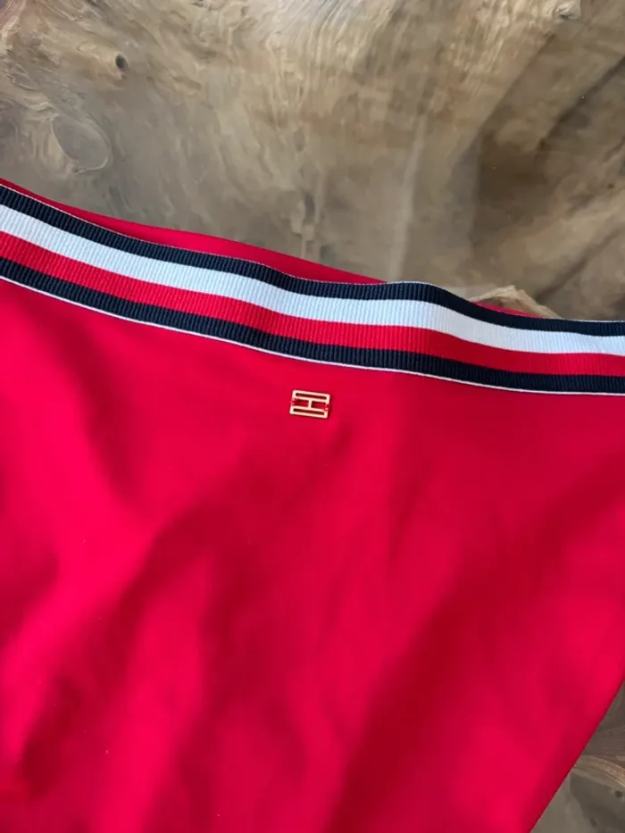 Bas de maillot de bain Tommy Hilfiger rouge - photo numéro 3