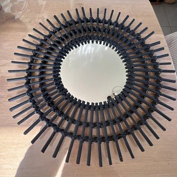 Miroir soleil noir H&M home