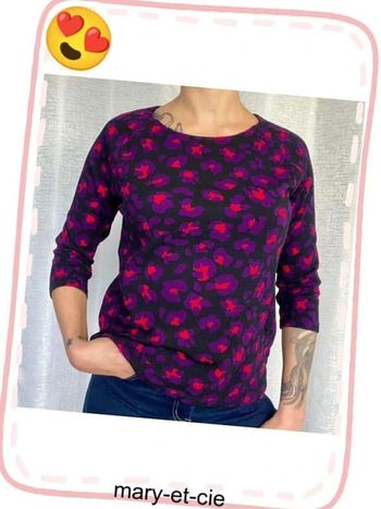 Haut manches 3/4 gdm taille M