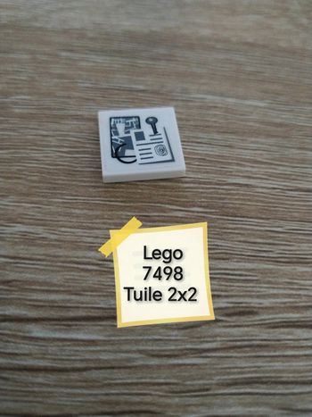 Lego 7498 tuile 2x2