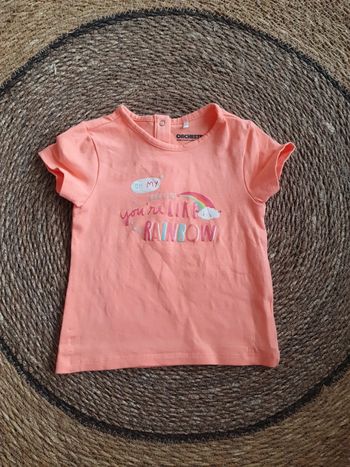 Joli tee-shirt manches courtes Orchestra taille 9 mois