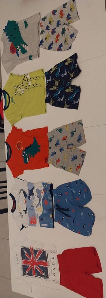 5 pyjamas 2 pièces 2 ans