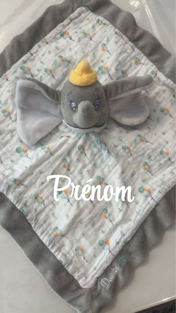 doudou Disney dumbo personnalisée