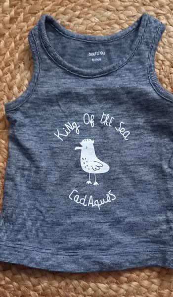 Debardeur Bout'chou 6 mois