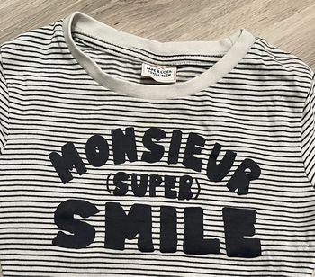 T-shirt longues manches garçon