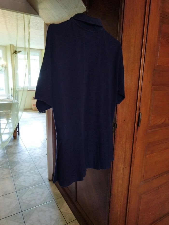 Polo pull bleu marine Lacoste vintage M/38 - photo numéro 5