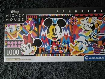 Puzzle Compact Panorama 1000 pièces - Disney Classics - Clementoni