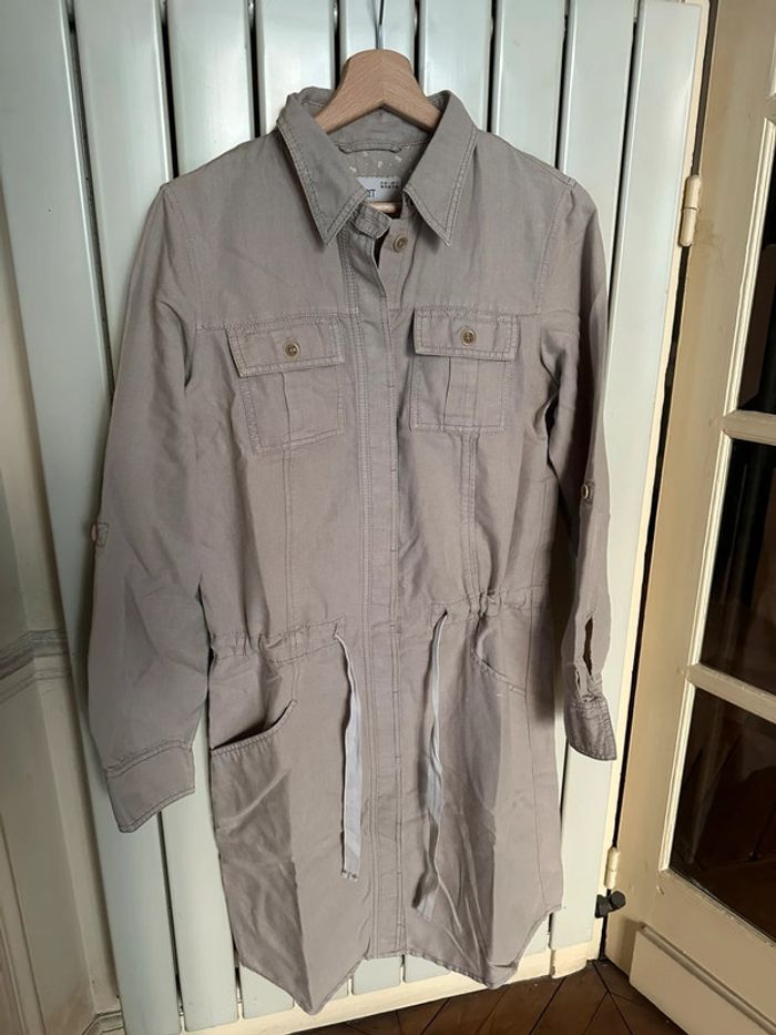 Robe vintage esprit beige 38