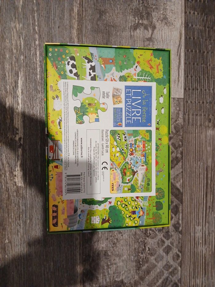 A la ferme livre et puzzle - photo numéro 10