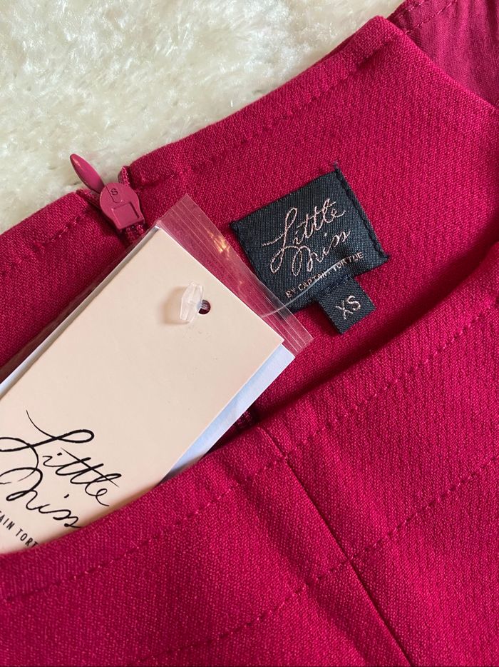 Robe framboise intemporelle - photo numéro 3