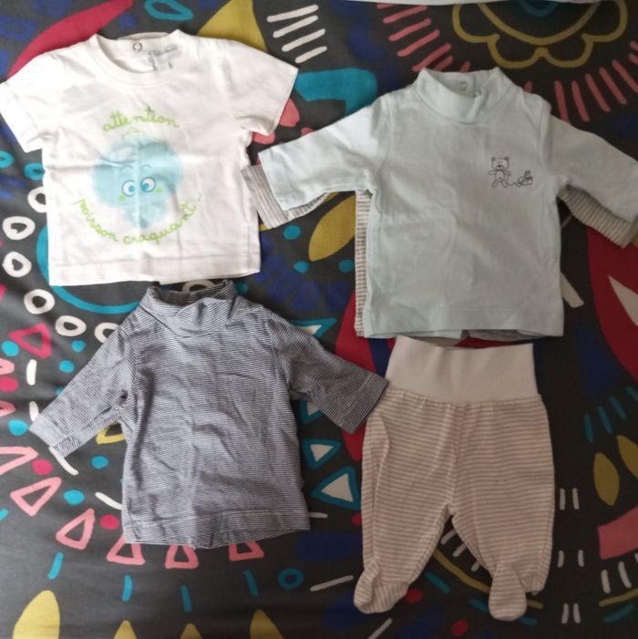 LOT BODY NAISSANCE GARÇON L - photo numéro 7