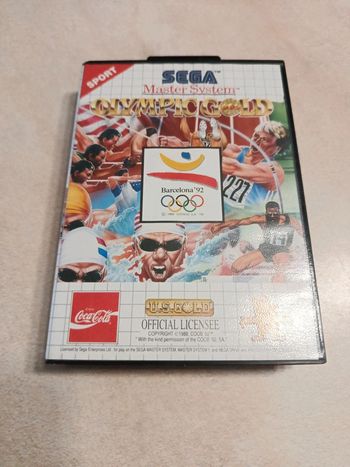 Jeu Olympic gold Barcelona '92 sega Master system