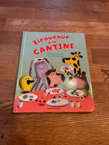 Livre Bienvenue à la cantine