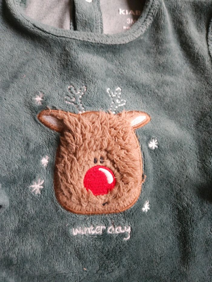 Grenouillere velours kiabi 3 mois - photo numéro 4