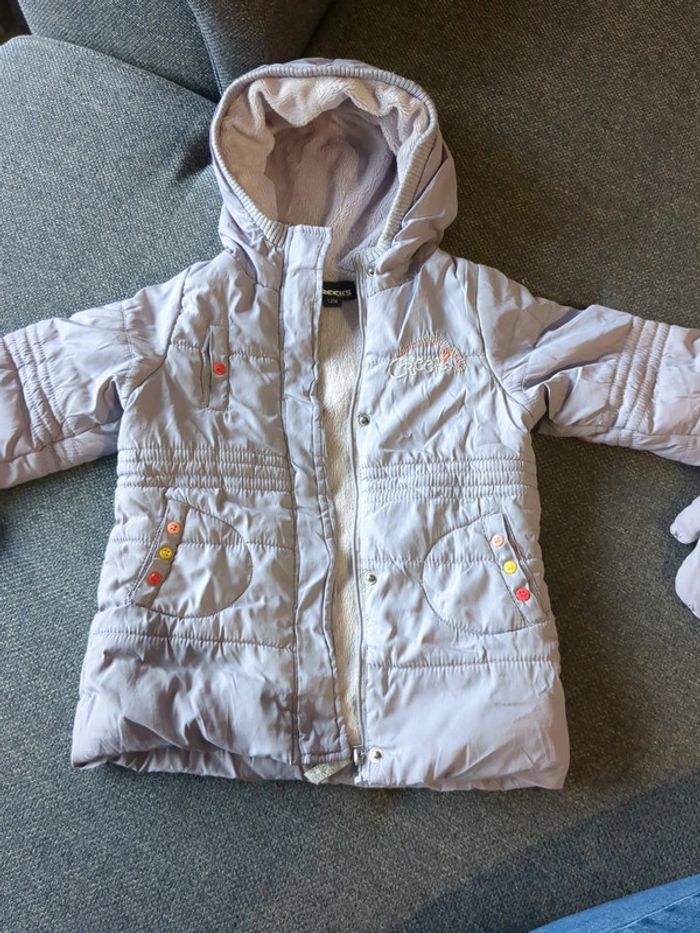 Manteau bébé creeks 12 mois fille
