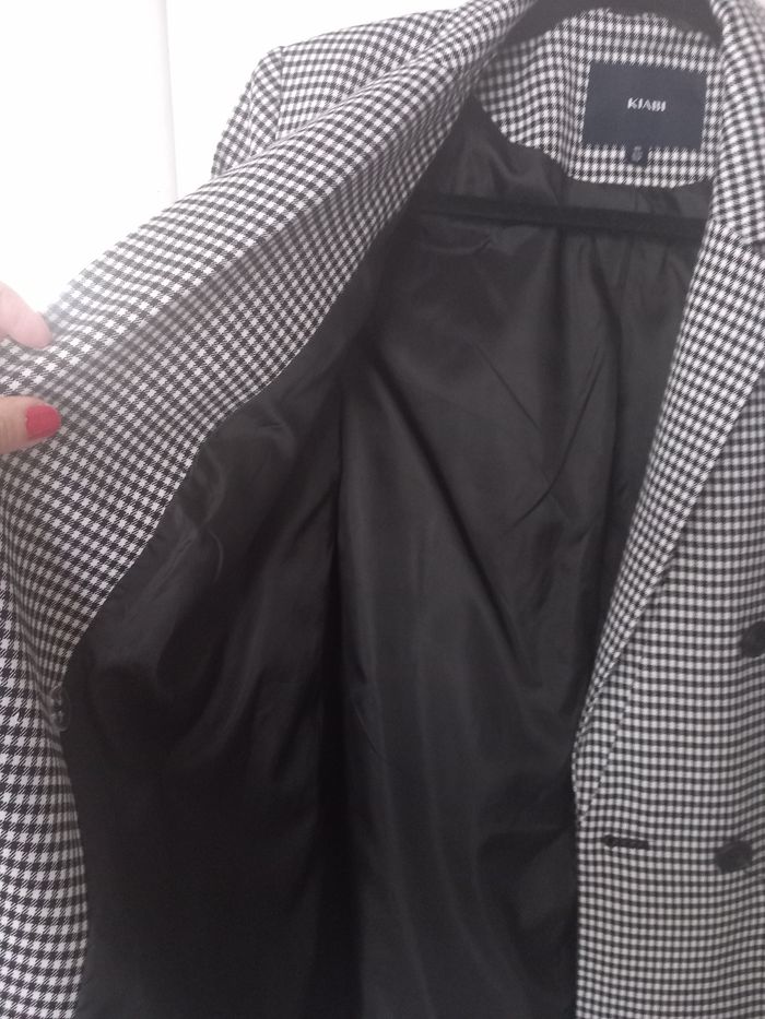 Veste  noir et blanche femme taille 40 - photo numéro 7