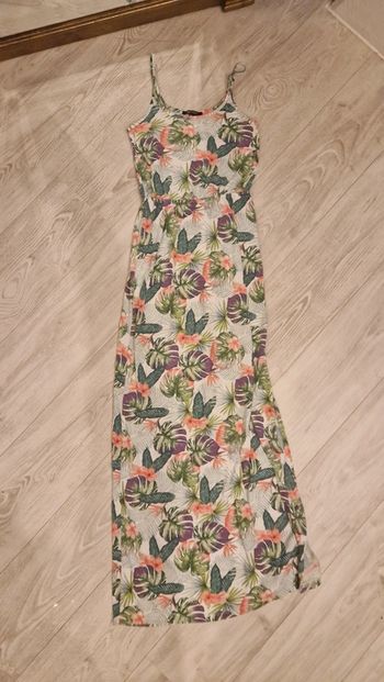 Robe longue motif floral tropical Esmara 🌸 Taille XS