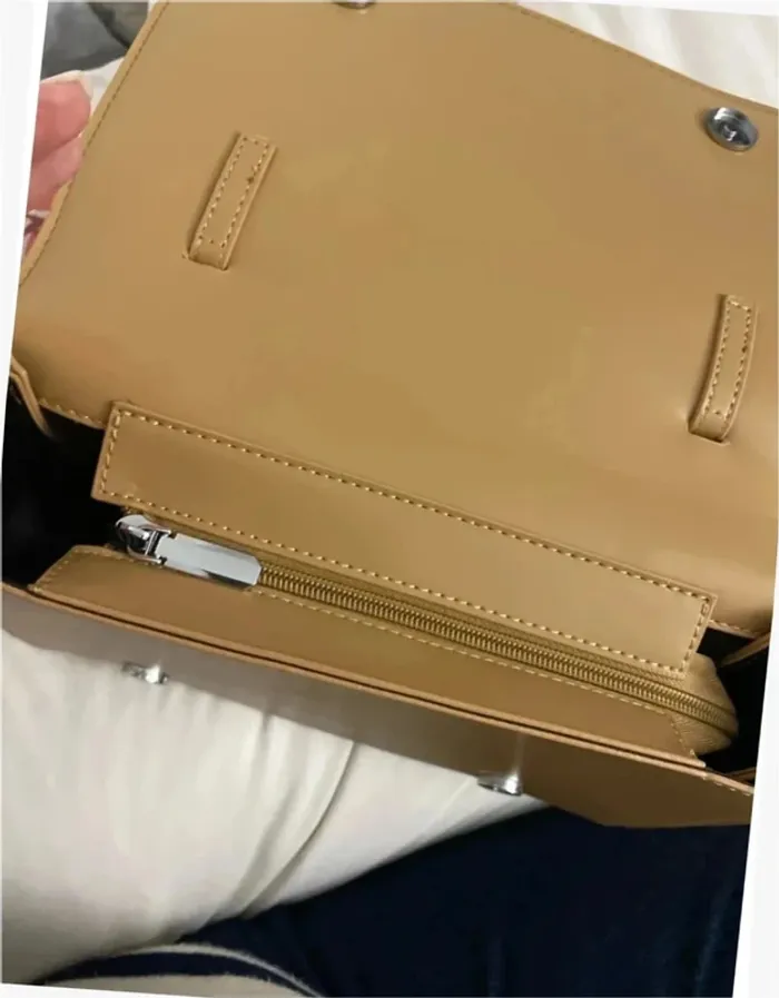 Sac à main beige Pazzion - photo numéro 7