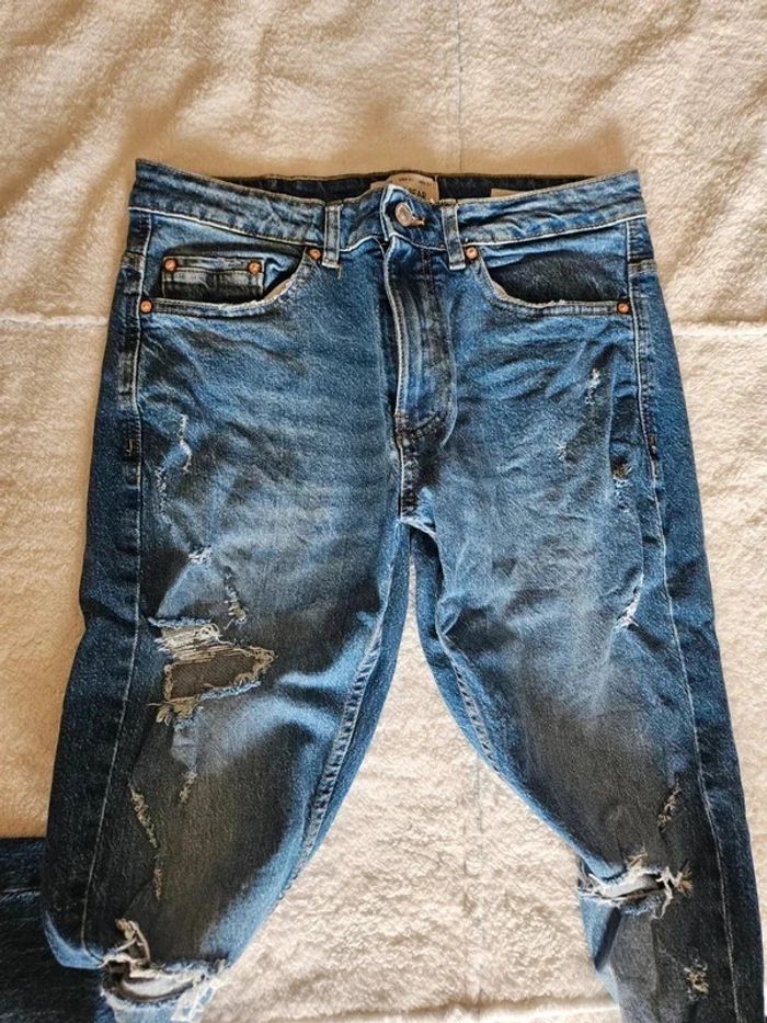 Jean bleu - Pull&Bear - photo numéro 2