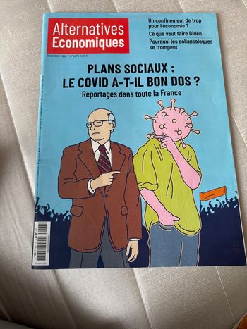 Magazine Alternatives Économiques – Dossier « Plans sociaux : le Covid a-t-il bon dos ? »