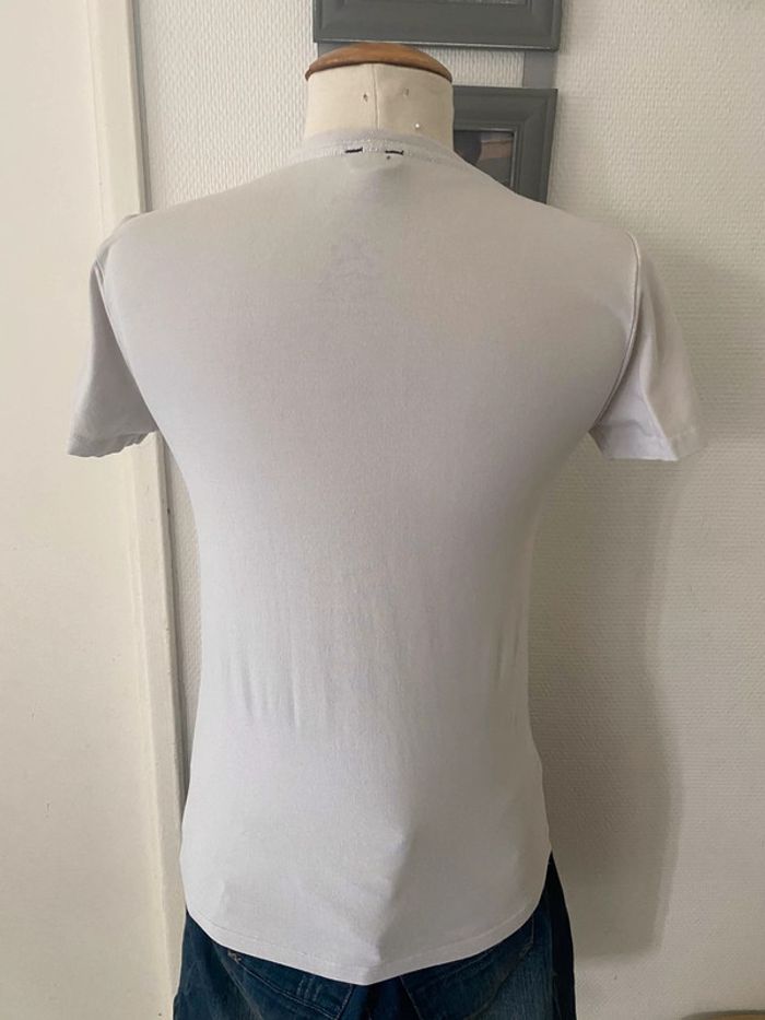 T-shirt Pepe Jean blanc Txs - photo numéro 3