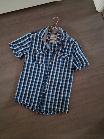 Chemise carreaux