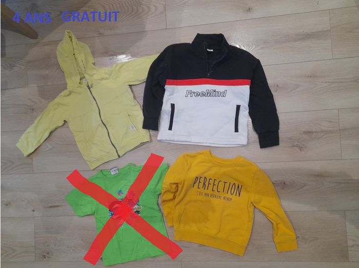 Lot de vêtements 4 ans garçon - photo numéro 4
