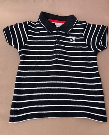 Polo Cyrillus 12 mois 1 an manches courtes