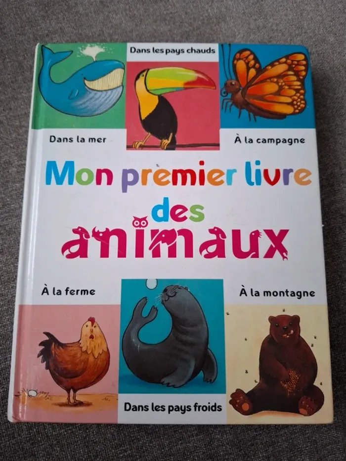 Mon 1er livre des animaux France Loisirs
