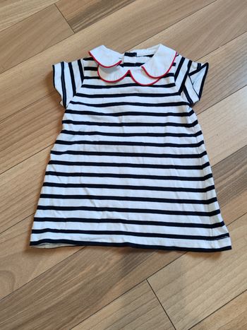 Très jolie robe d'été style marinière