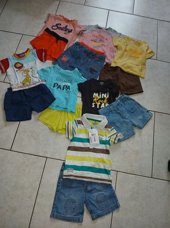 Lot de vêtements garçon été 12 mois 1 ans 