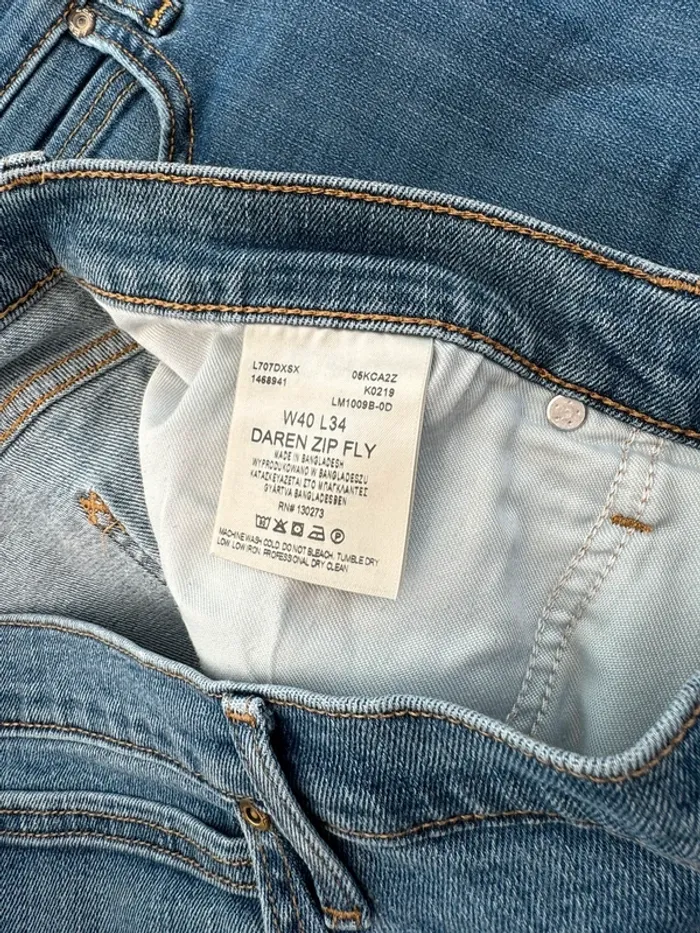 Rare lot de 2 jeans Lee grande taille 50 w40 - photo numéro 6