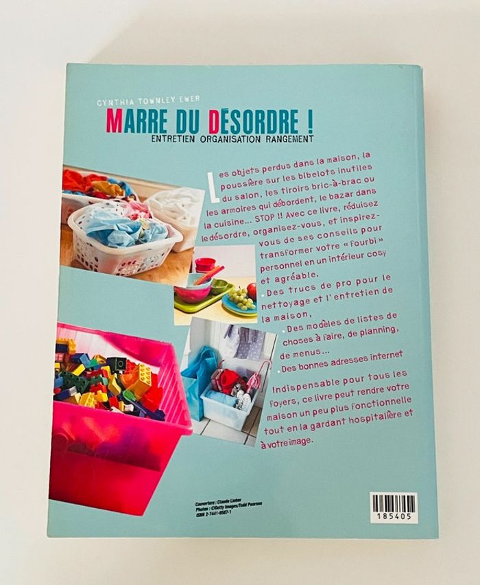 Livre "Marre du Désordre" de Cynthia Townley Ewer - photo numéro 2