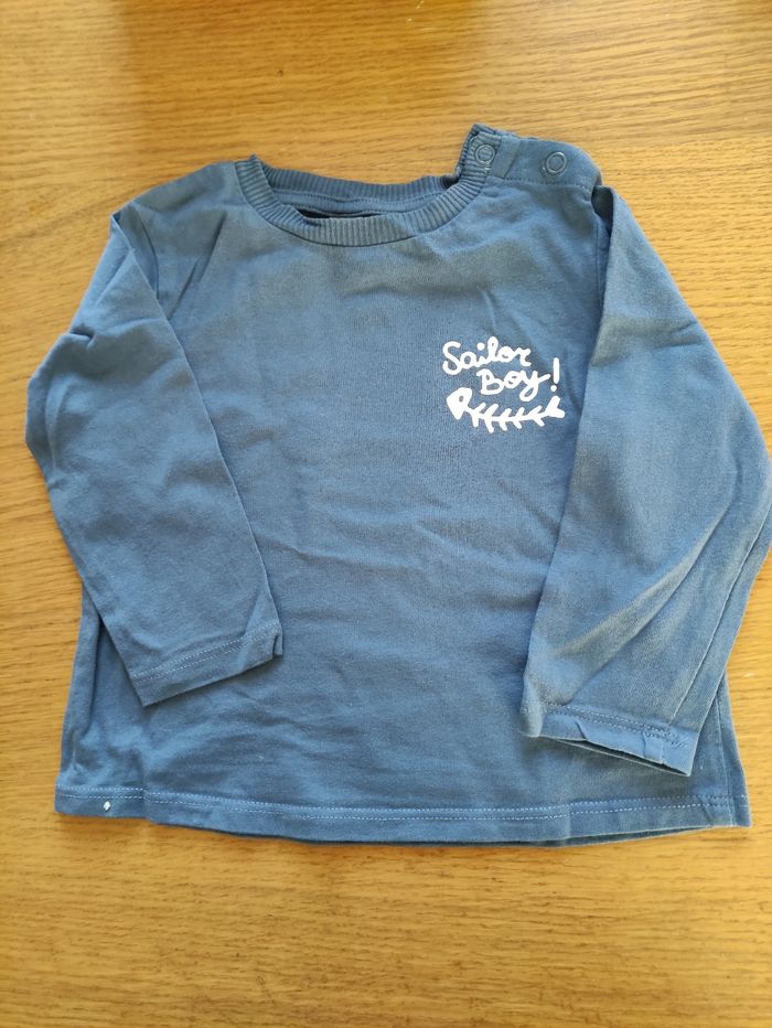 Lot de 2 t-shirts longues manches - photo numéro 2