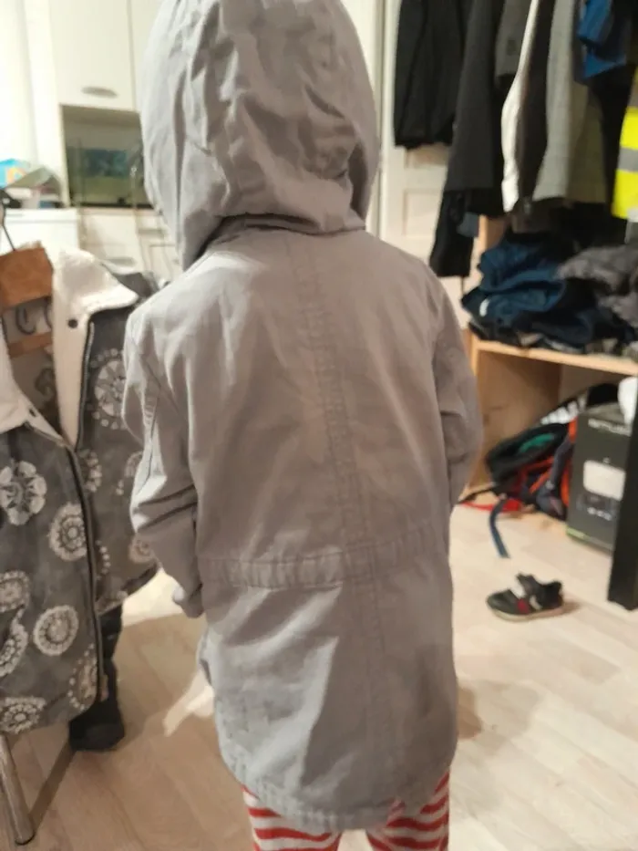 Manteau gris