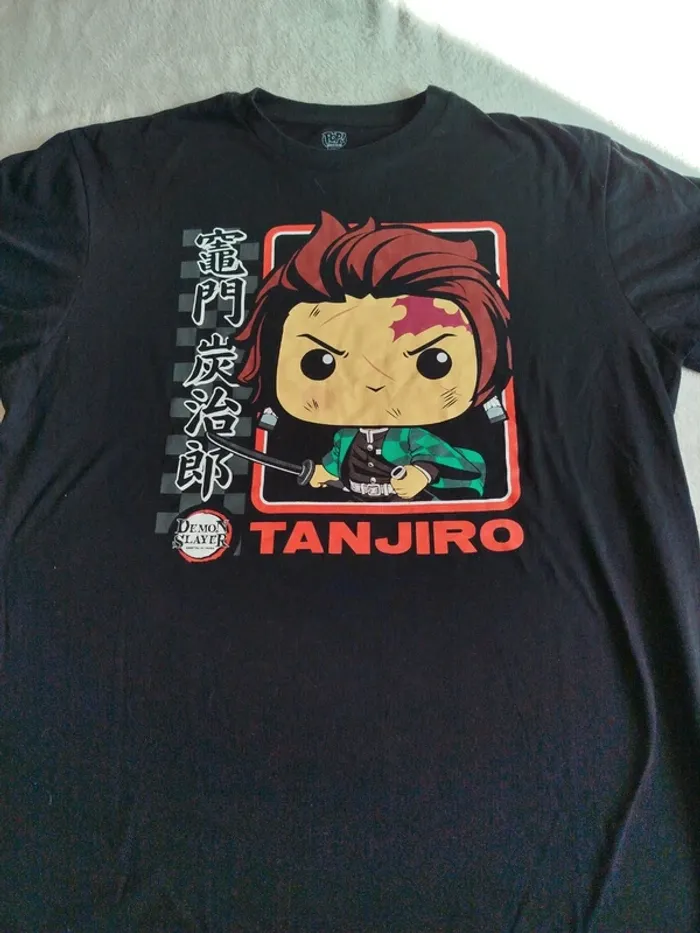 T-shirt Demon Slayer Funko Pop taille L - photo numéro 4